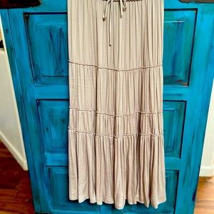 Champagne Boho Skirt , Simply Vera Wang- Large